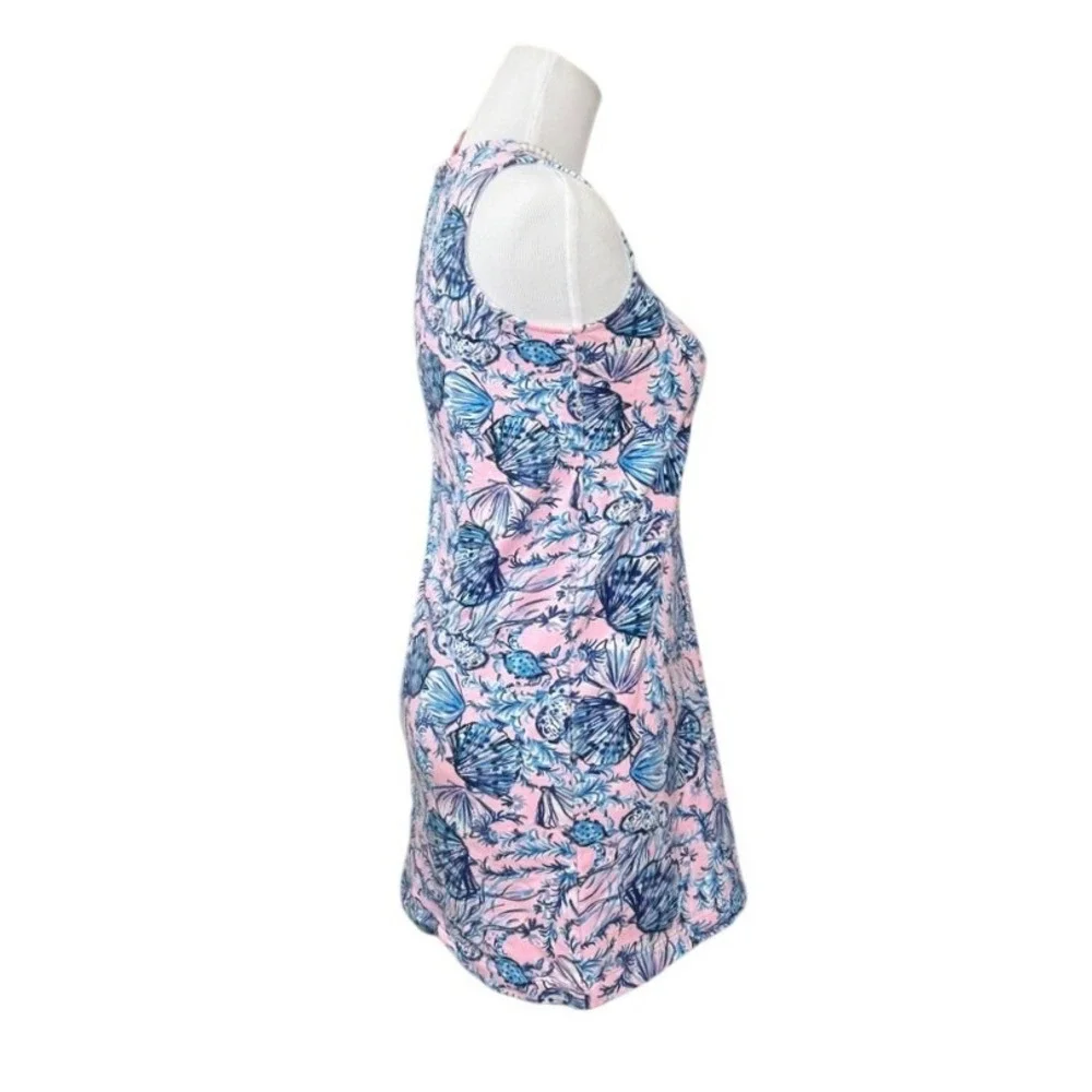 Lilly Pulitzer Girls Mini Harper Shift Dress 14 Magnolia Lilac Sleeveless